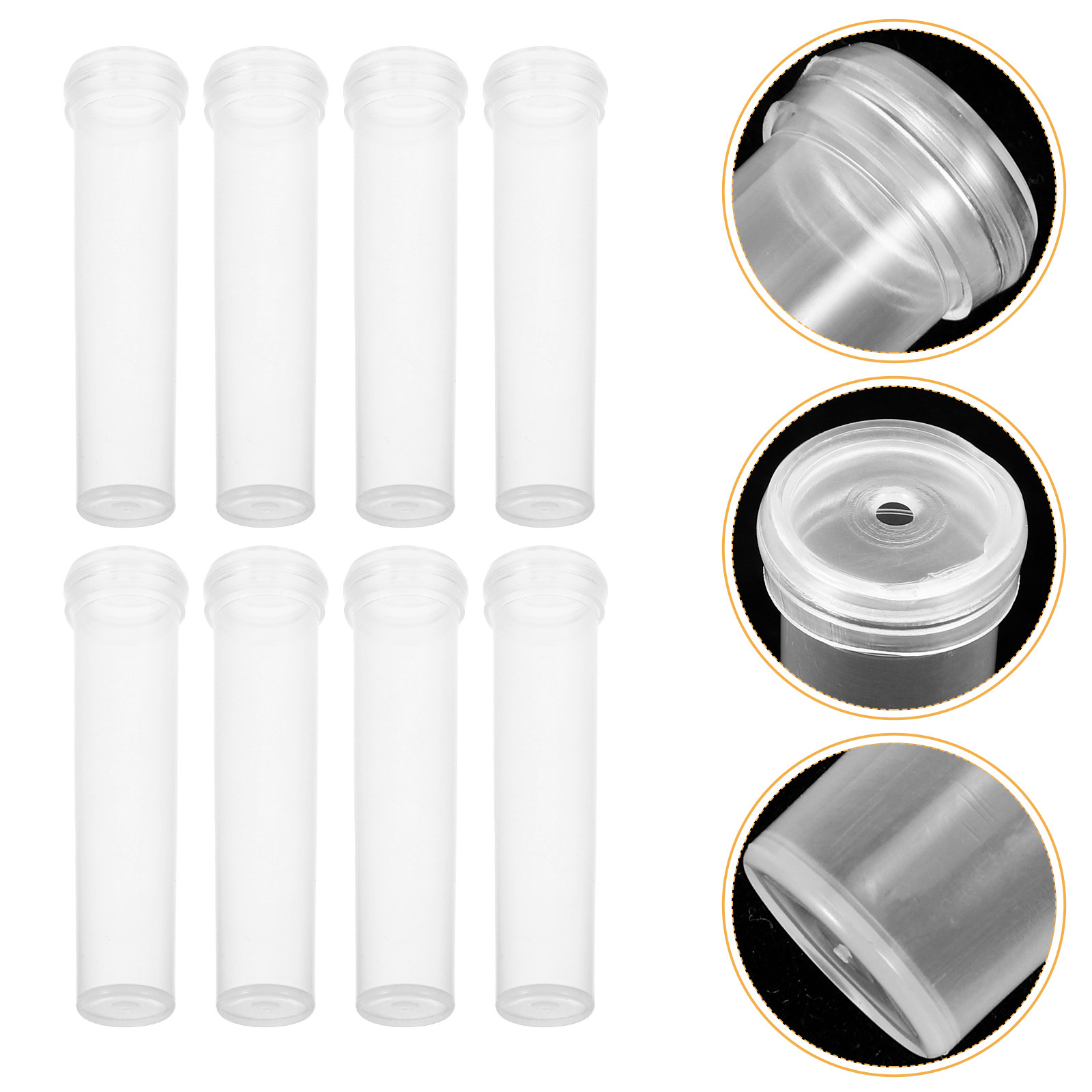 Florist Flower Supply - 200Pcs Flower Water Tubes Transparent Plastic