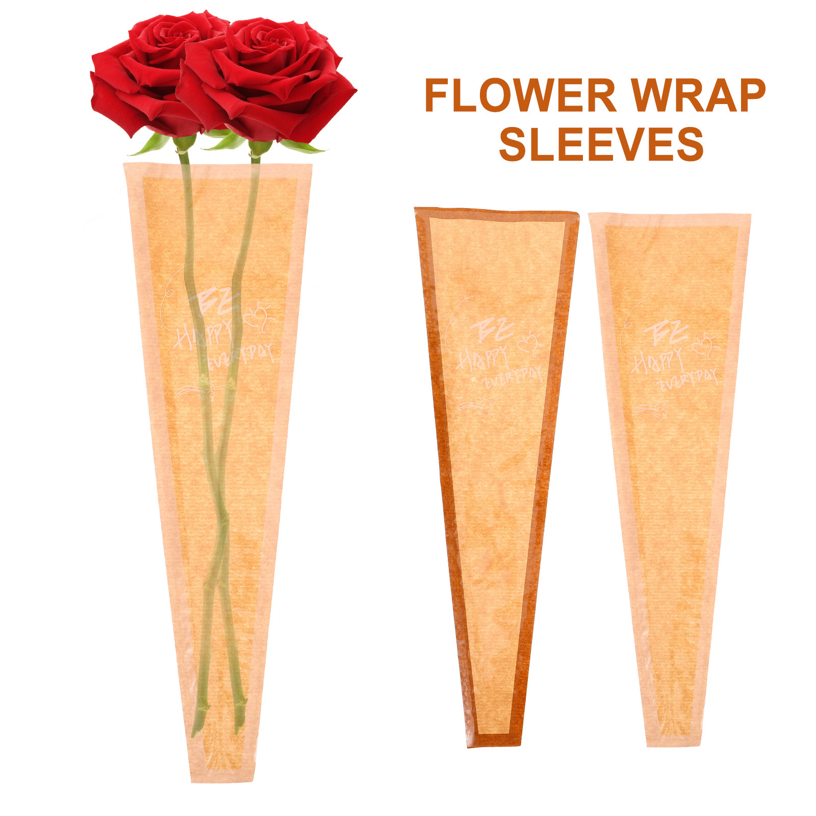 60Pcs Sturdy Kraft Paper Singl - Flower Wrap Kraft 리뷰 및 가격