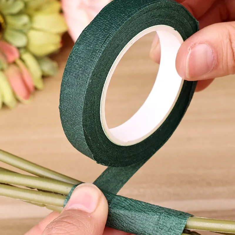 20/1Rolls Bouquet Floral Stem  - Floral Tape Green 리뷰 및 가격