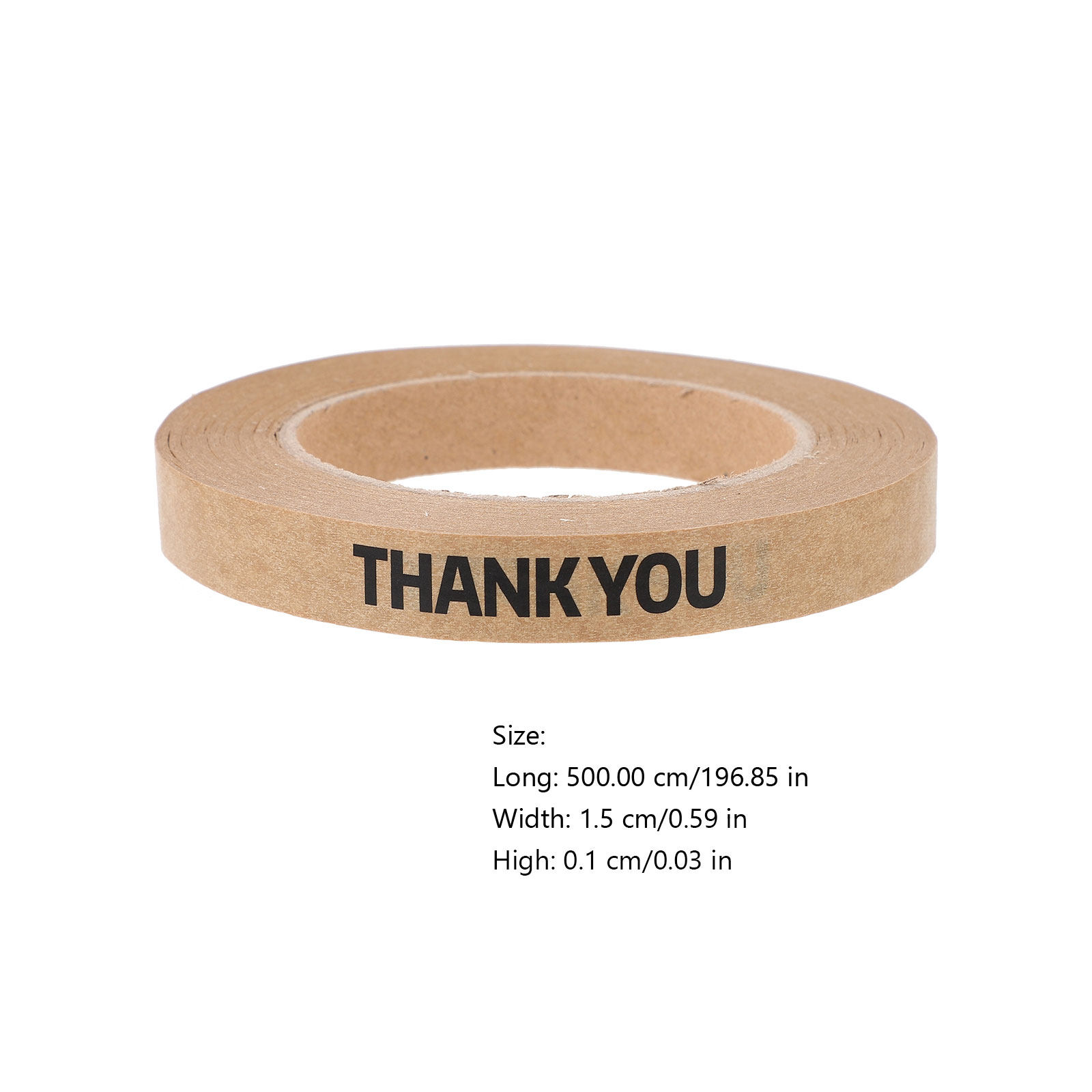 1 Roll Paper Packing Tape Kraf - Flower Wrap Kraft 리뷰 및 가격