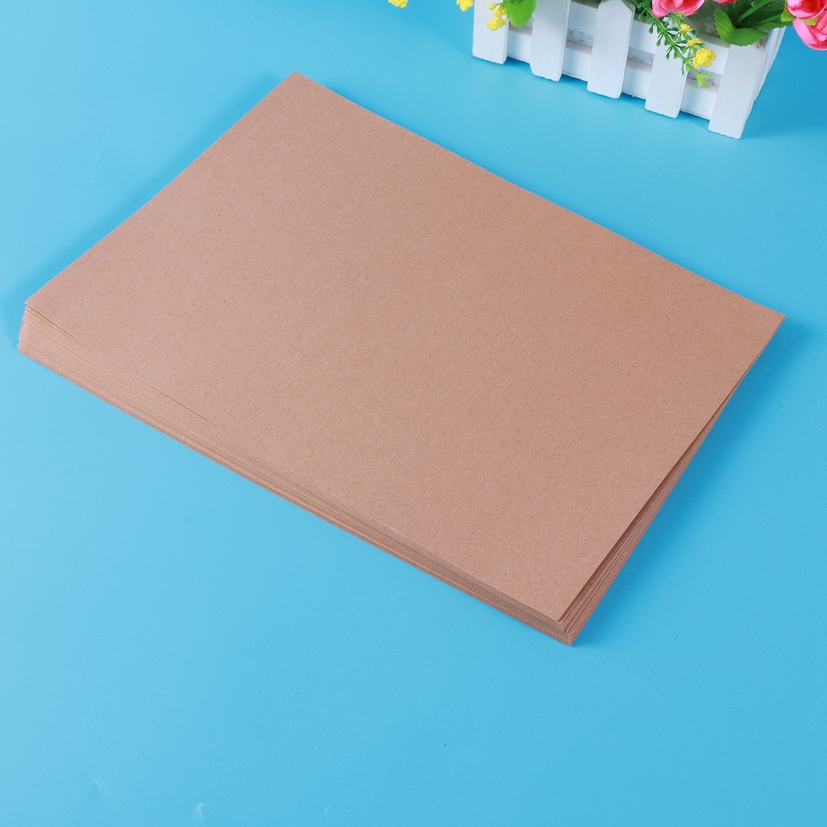 50 Sheets A4 Brown Kraft Paper - Flower Wrap Kraft 리뷰 및 가격