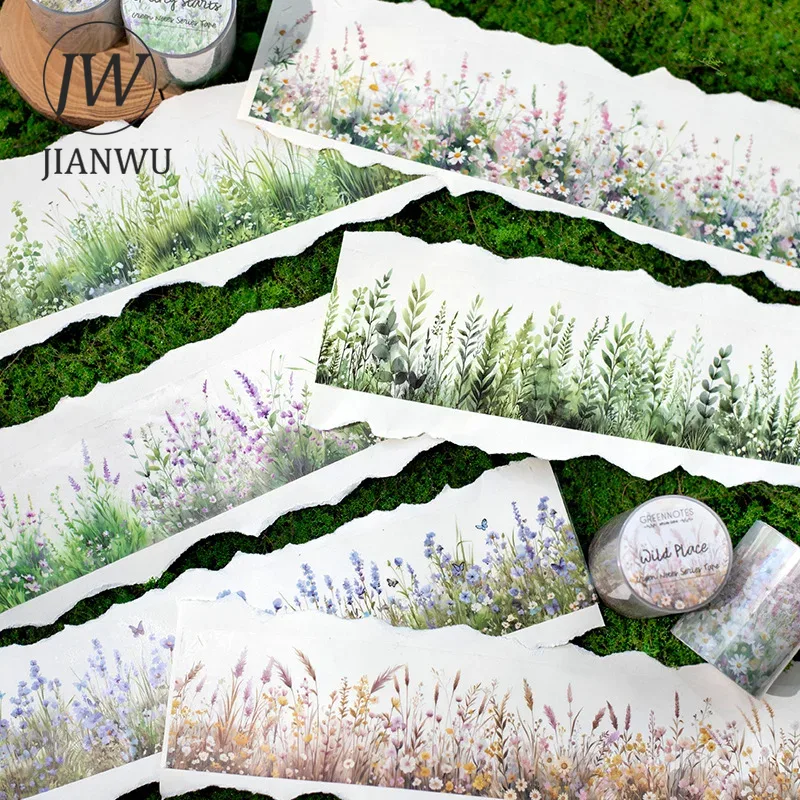 JIANWU 50mm*200cm Green Notes  - Floral Tape Green 리뷰 및 가격