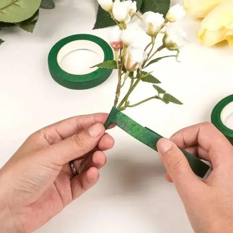 10 Rolls Green Floral Stem Tap - Floral Tape Green 리뷰 및 가격