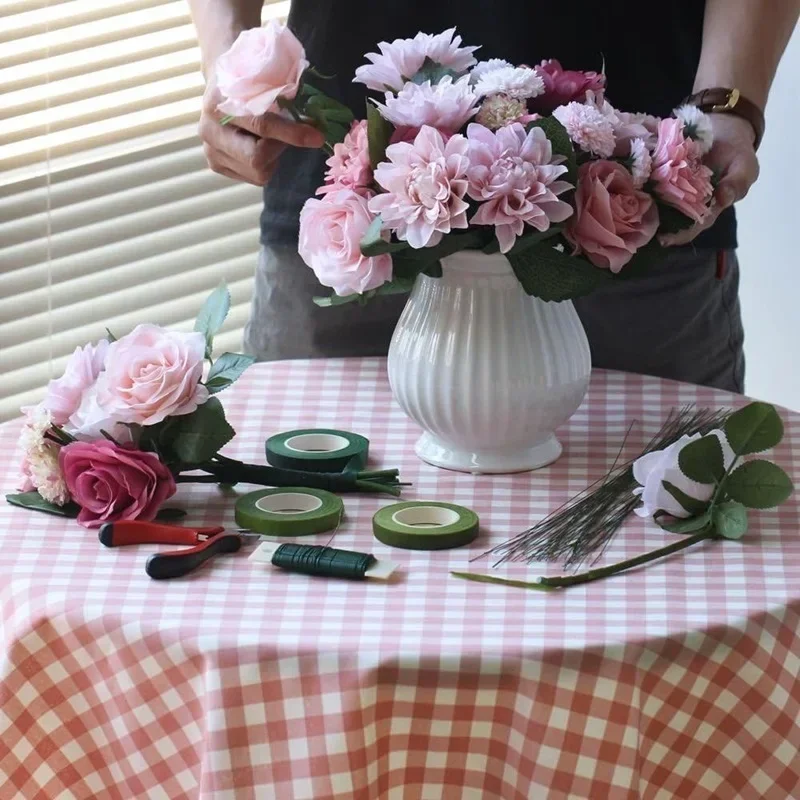 1-10rolls Bouquet Floral Stem  - Floral Tape Green 리뷰 및 가격