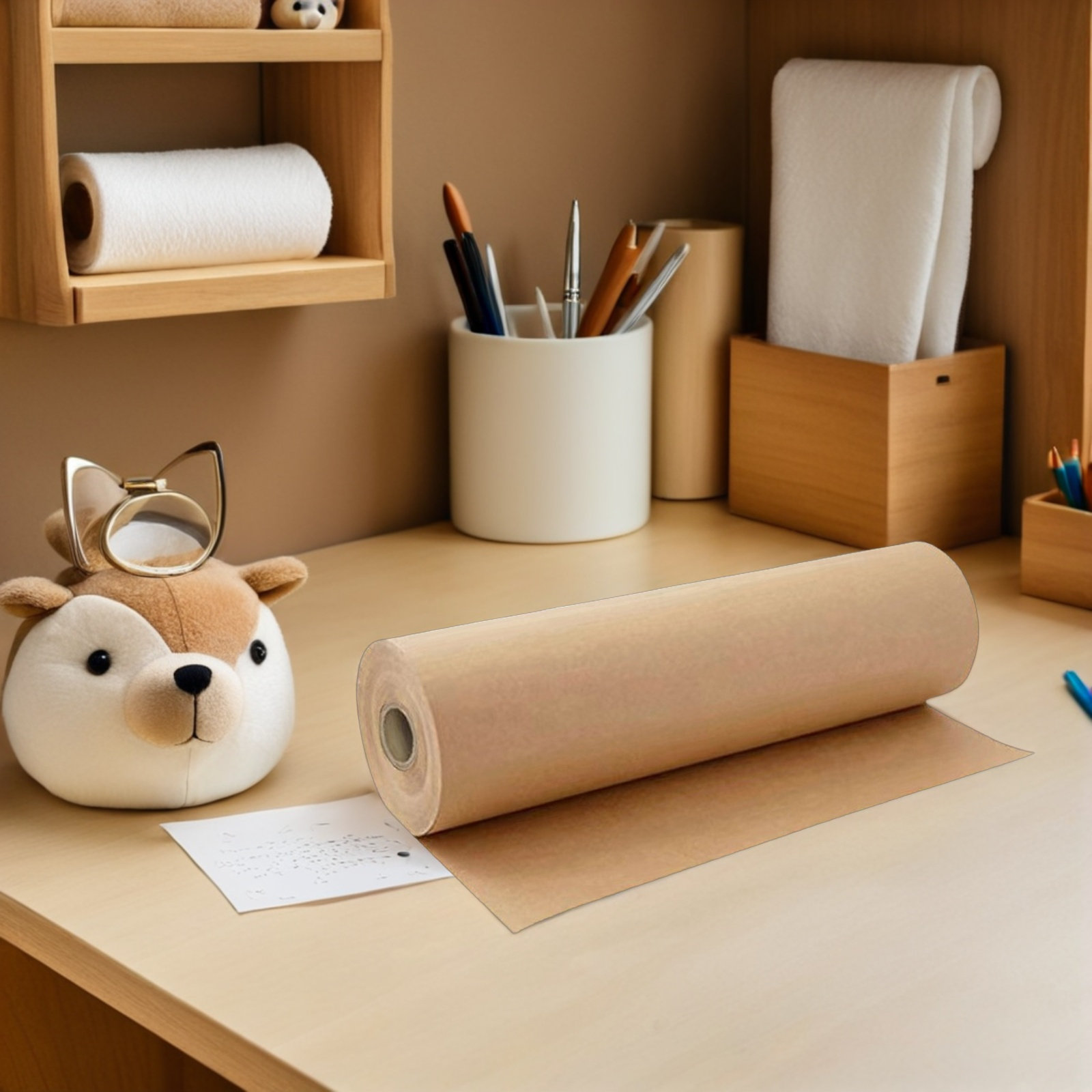 1 Roll Brown Kraft Paper Gift  - Flower Wrap Kraft 리뷰 및 가격