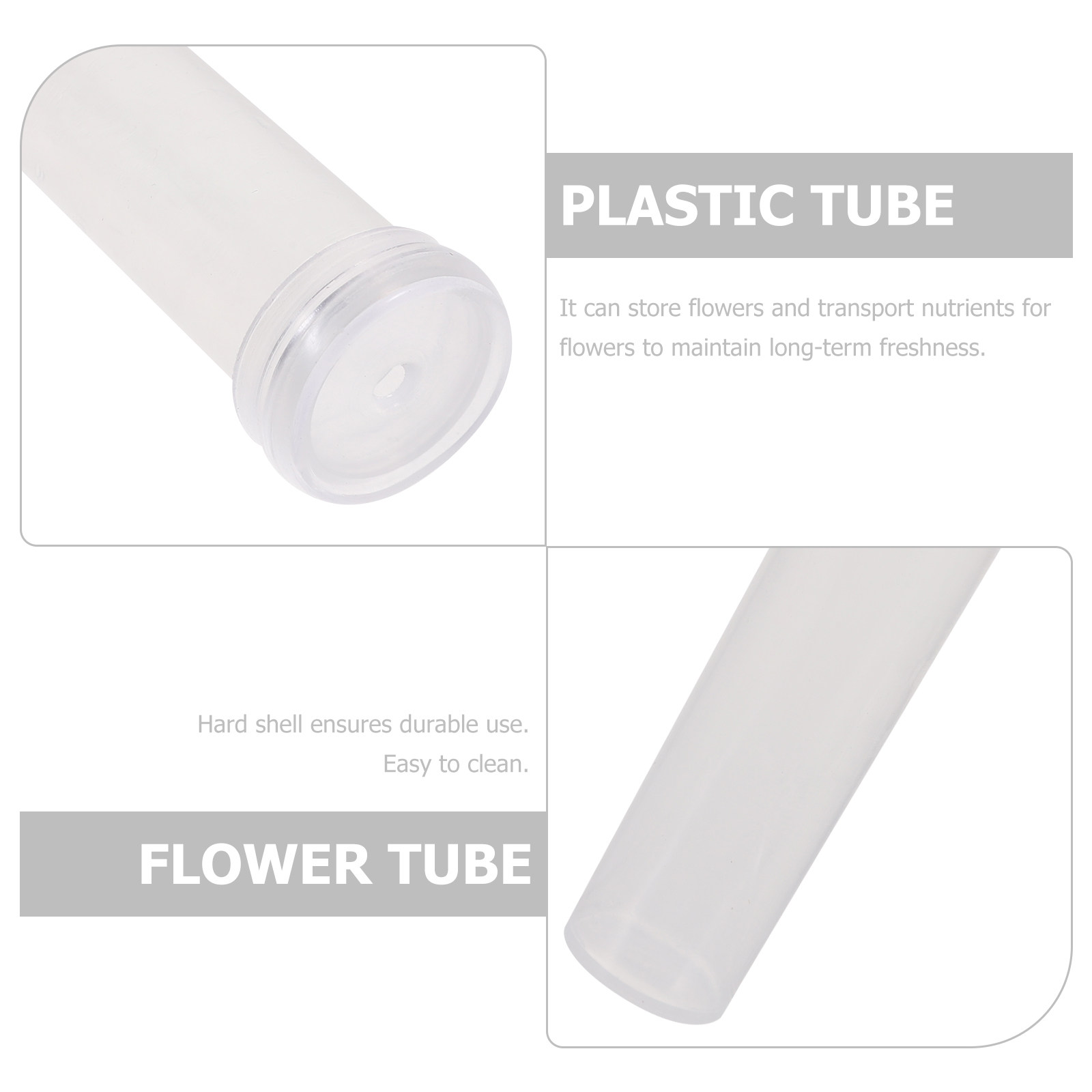 50Pcs Tube for Fresh Flowers P - Florist Flower Supply 리뷰 및 가격