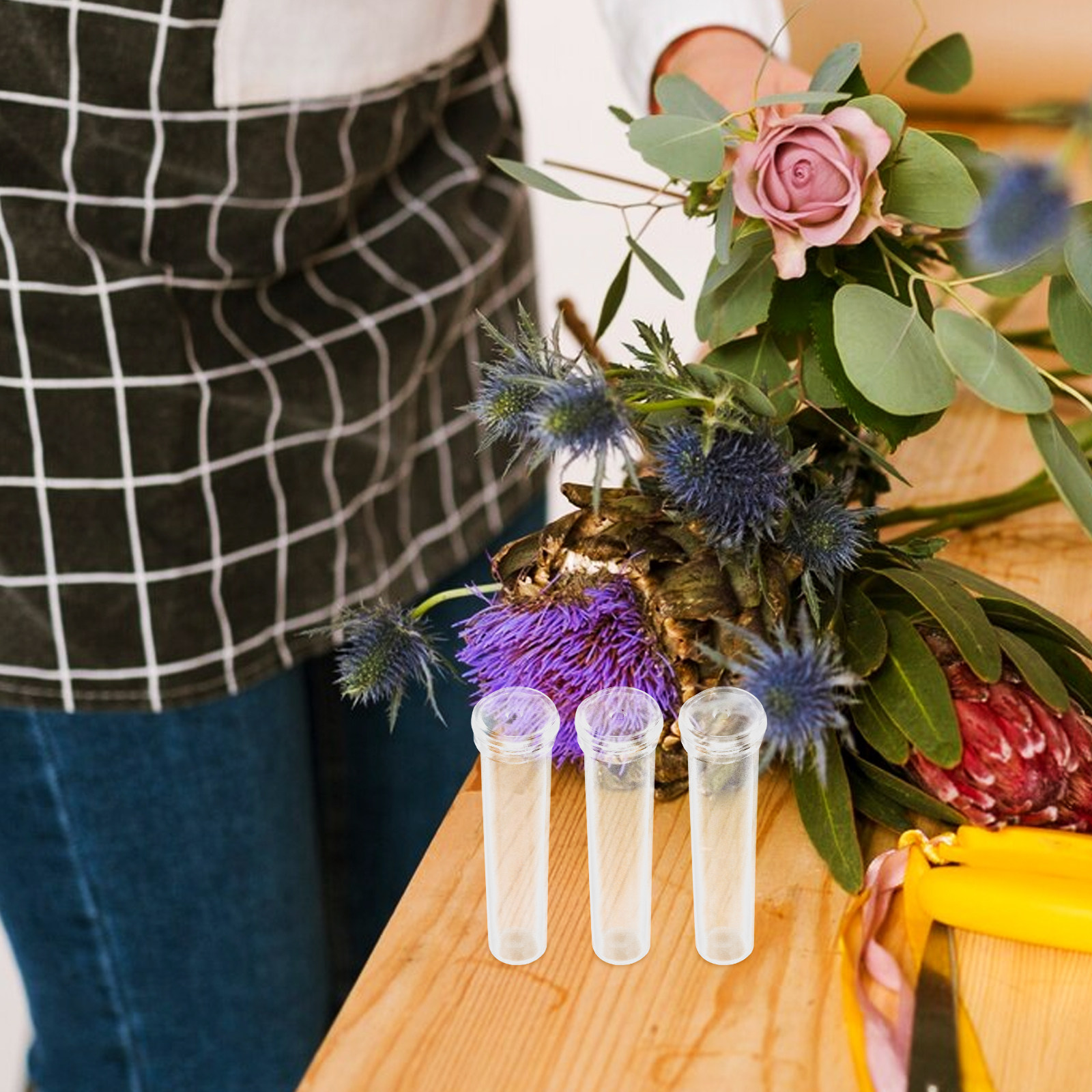 200Pcs Flower Water Tubes Tran - Florist Flower Supply 리뷰 및 가격