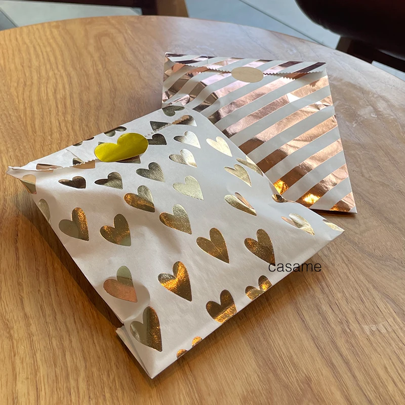 25pcs Kraft Paper Bags Candy B - Flower Wrap Kraft 리뷰 및 가격