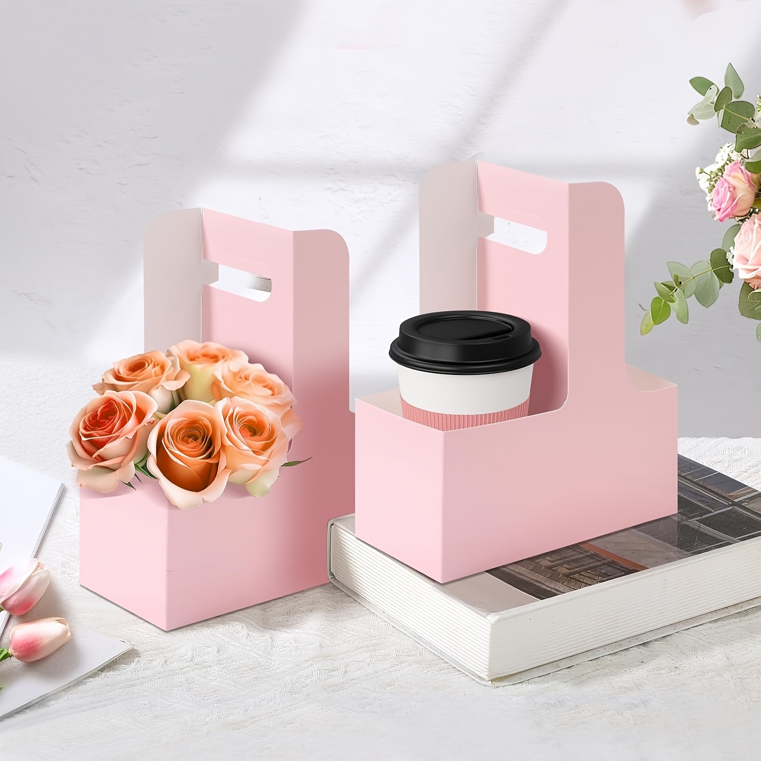 12pcs Pink Kraft Flower Gift B - Flower Wrap Kraft 리뷰 및 가격