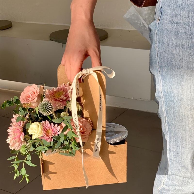 12pcs Pink Kraft Flower Gift B - Flower Wrap Kraft 리뷰 및 가격