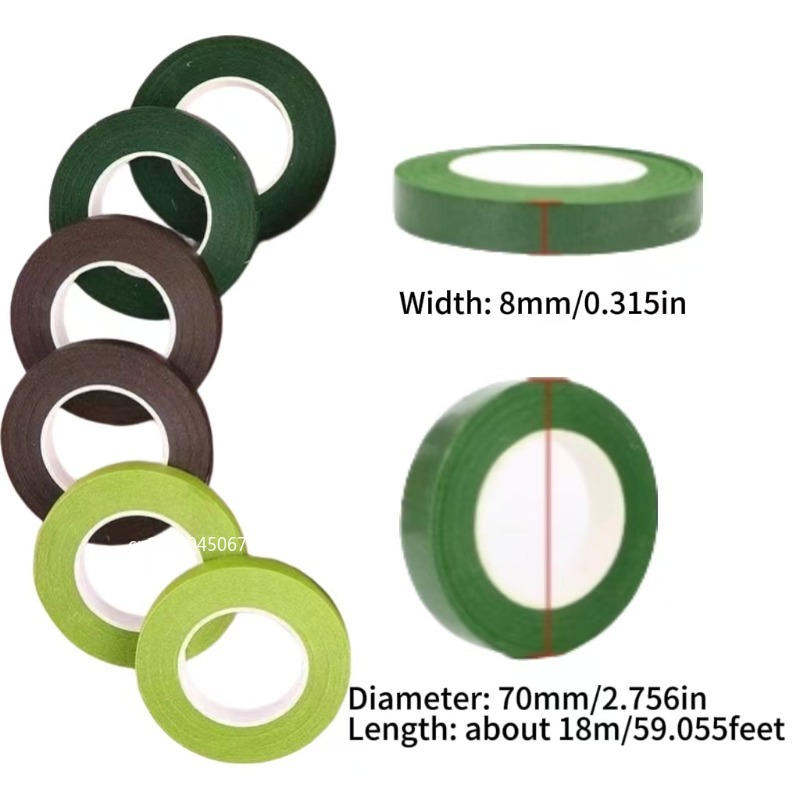 Floriculture Tapes Green Tape  - Floral Tape Green 리뷰 및 가격