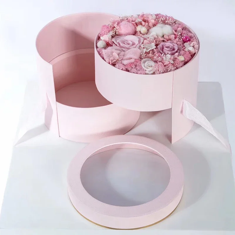 1Pc Double Layers Flower Gift  - Florist Flower Supply 리뷰 및 가격