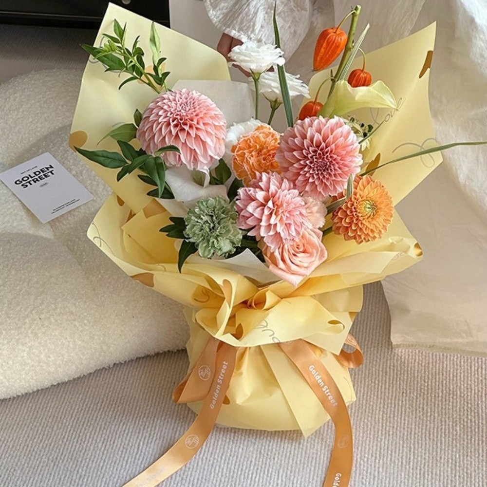 20 Sheets Multicolor Flower Wr - Flower Wrap Kraft 리뷰 및 가격
