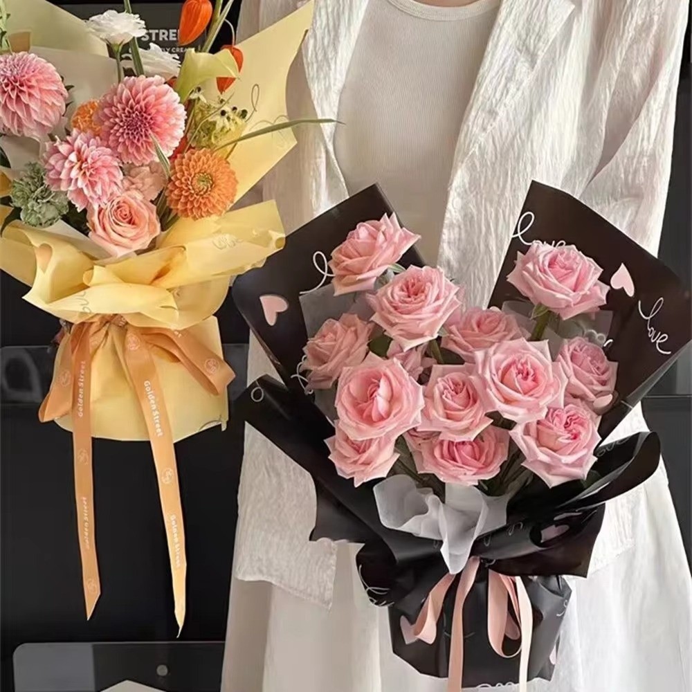 20 Sheets Multicolor Flower Wr - Flower Wrap Kraft 리뷰 및 가격