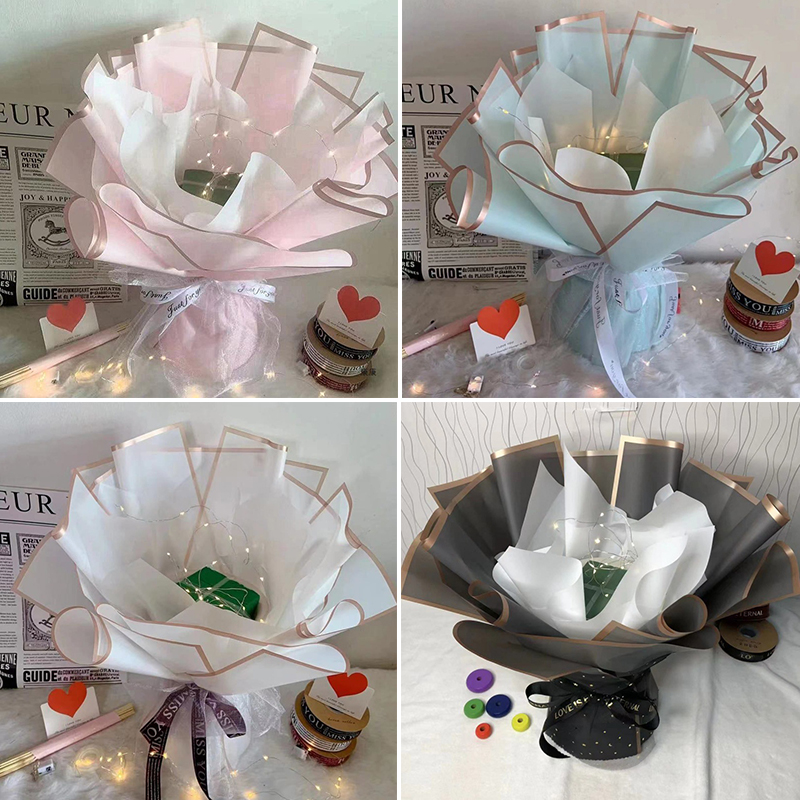 10pcs/set Waterproof Gold Bord - Florist Flower Supply 리뷰 및 가격