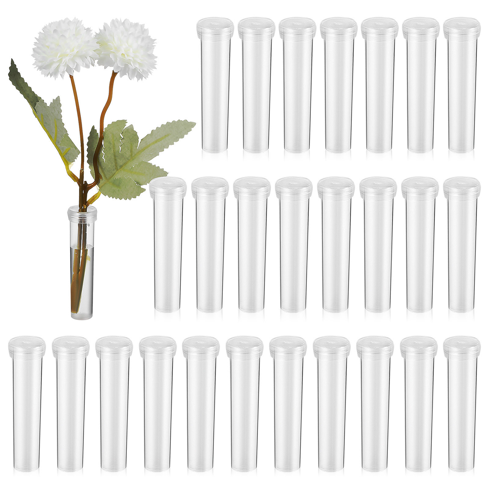 100Pcs Flower Nutrient Tubes U - Florist Flower Supply 리뷰 및 가격